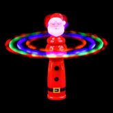 Santa Light-Up Spinning Orbit Wand Kids Toys In Bulk